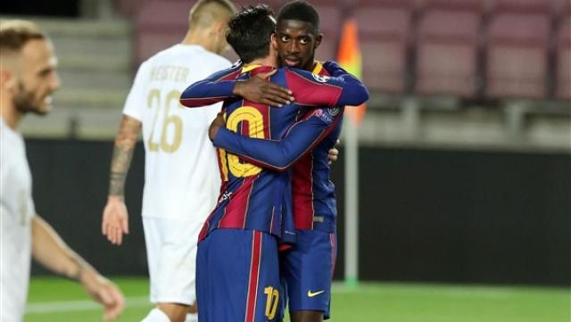 ديمبلي يغرم برشلونة 5 ملايين يورو