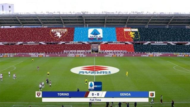 التعادل السلبي يحسم موقعة تورينو وجنوي في الكالتشيو