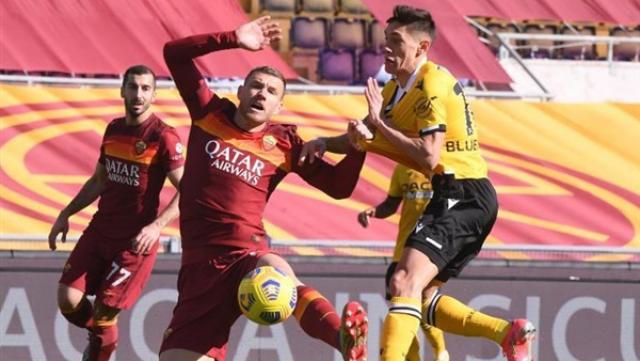 روما يكتسح أودينيزي بثلاثية ويرتقي للمركز الثالث في الكالتشيو