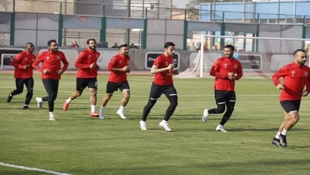 مران بدني للأهلي قبل مواجهة المريخ السوداني