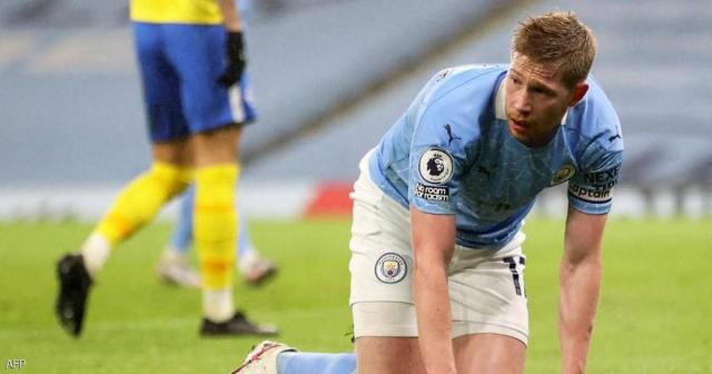 لاعب مان سيتي كيفن دي بروين