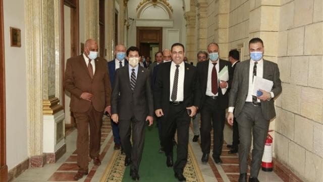 لجنة الشباب بالبرلمان تناقش إجراء تعديلات قانون الرياضة بحضور أشرف صبحي