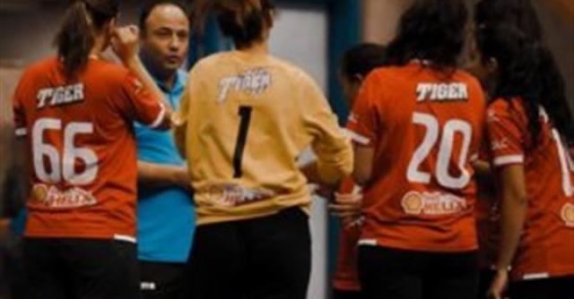 سيدات يد الأهلي يفوز على الجزيرة في بطولة الدوري