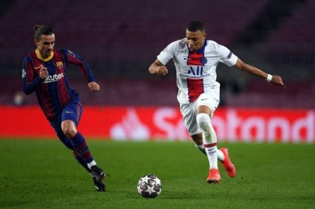 مبابي يتوج بجائزة لاعب الجولة في دوري الأبطال