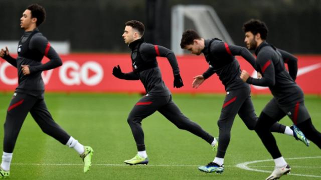 جوتا يعود للتدريبات الجماعية مع ليفربول