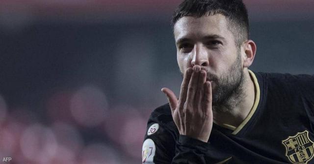 جوردي ألبا لاعب برشلونة