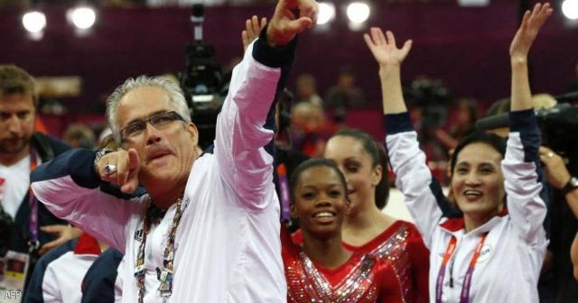 جون غيديرت المدرب السابق لفريق الجمباز الأولمبي الأميركي