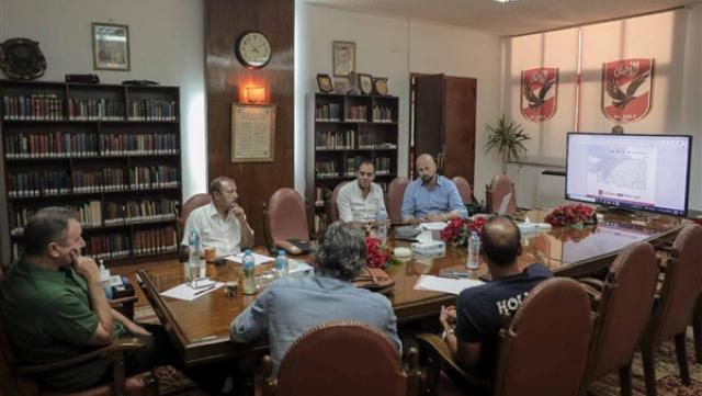 تفاصيل اجتماع الخطيب مع المدير الفني لقطاع الناشئين بالأهلي