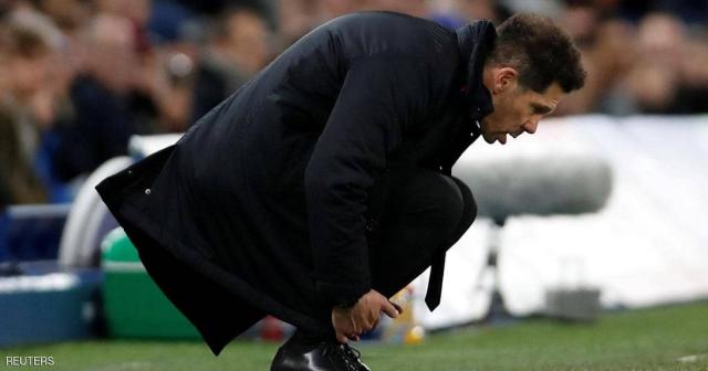 دييغو سيميوني مدرب أتلتيكو مدريد