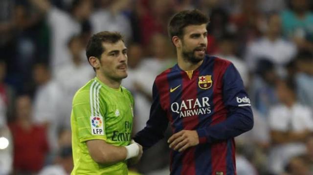 بيكيه يسخر من تسريبات رئيس ريال مدريد