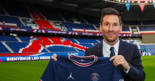 ليونيل ميسي في باريس سان جيرمان