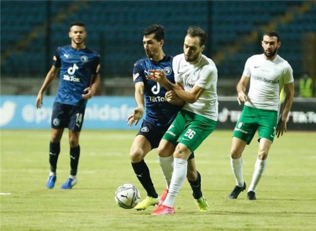 المصري يهزم بيراميدز ويؤمن المركز الثالث بالدوري