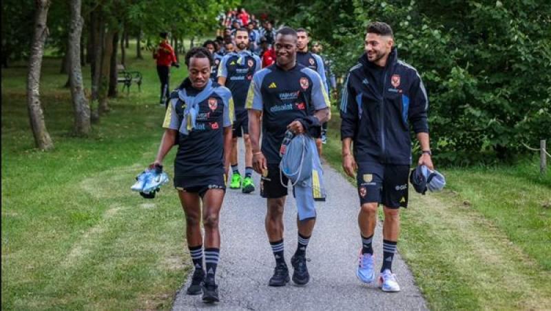 الأهلي يخوض مرانه الثاني في النمسا استعدادا للموسم الجديد