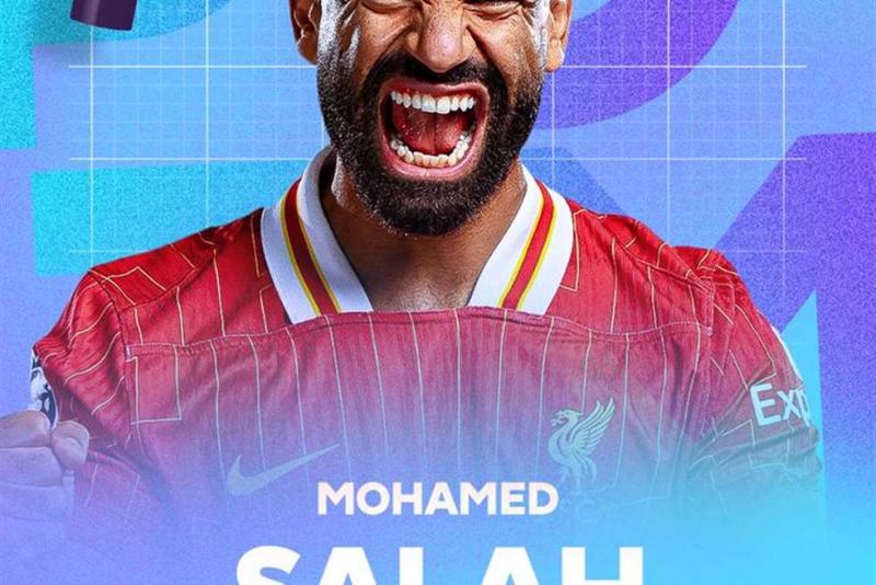 للمرة السابعة في تاريخه.. محمد صلاح لاعب الشهر في الدوري الإنجليزي