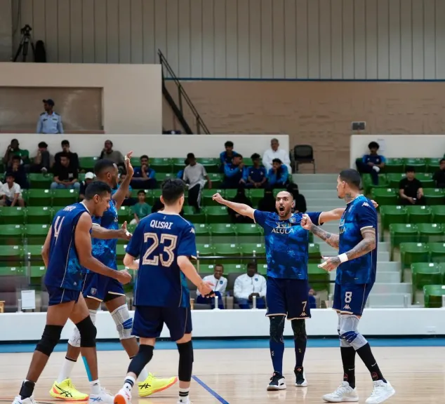 فوز الأهلي والاتحاد والنصر والهلال في الجولة الأولى من الدوري الممتاز لكرة الطائرة